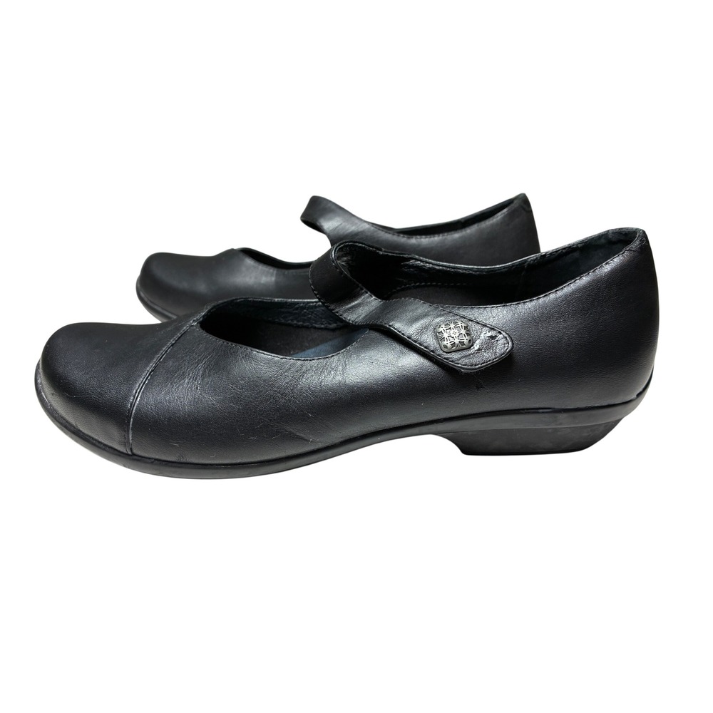 Dansko Black Leather Mary Jane Flats Comfort Walking Shoes EU 40 - Picture 5 of 9